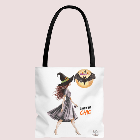 Halloween Witch Tote Bag – Trick or Chic 🎃👜
